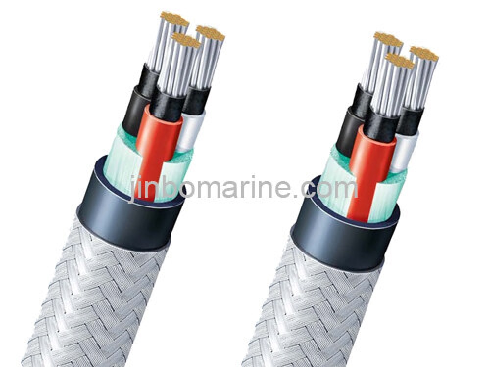 FA-TPYC Three Core Marine Power & Light Flame Retardant Cable 0.6/1KV - Image 1