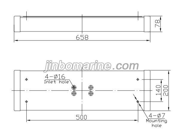 TPYE20-2 Fluorescent Ceiling Light