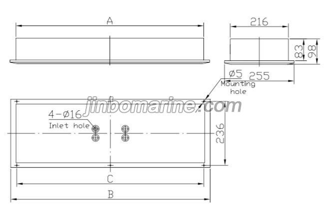 TPYF10-2ML LED Ceiling Light