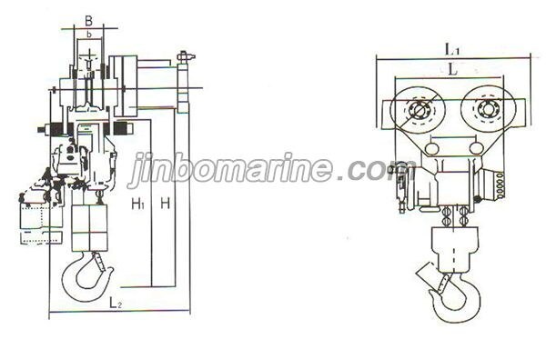 TSHQ Type Marine Pneumatic Hoist