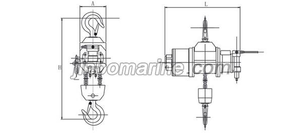 TSHQ Type Marine Pneumatic Hoist