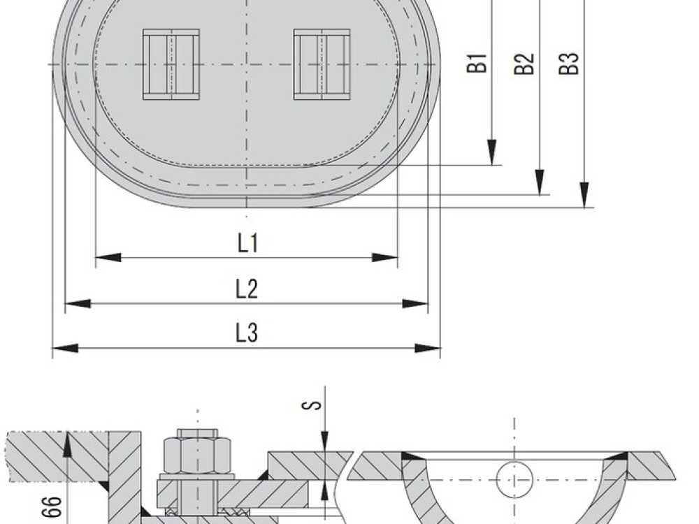 Marine Sunk Manhole Cover Type D - Image 2