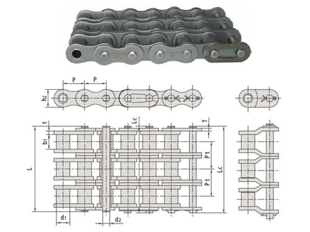 Triplex Roller Chain(B Series) - Image 3