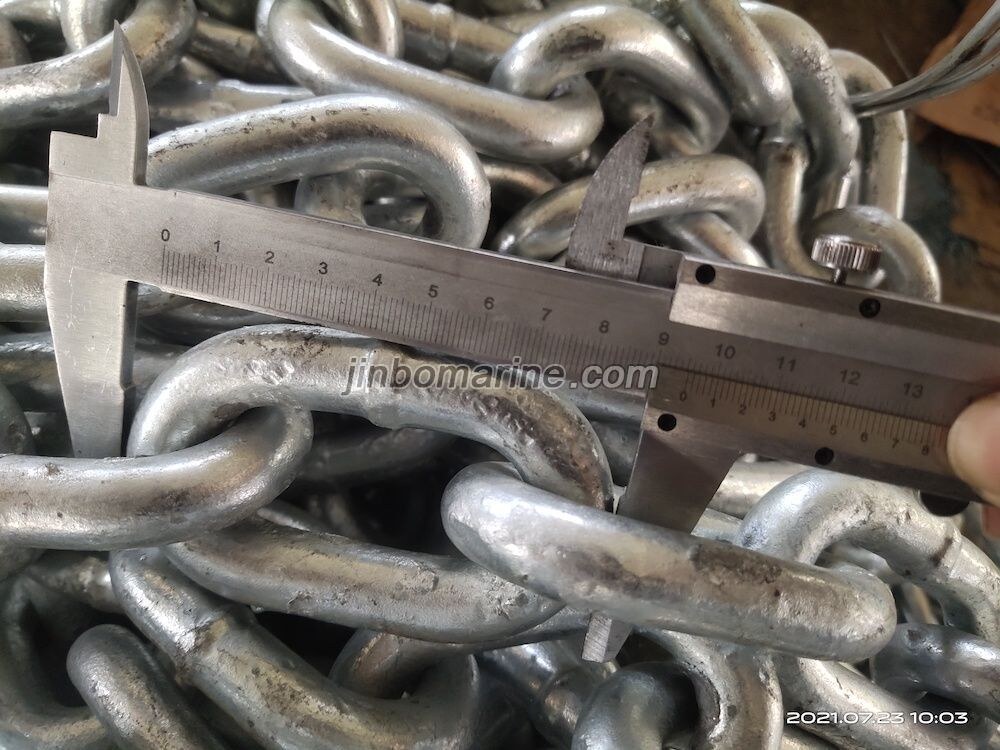 U2 16mm Studless Link Anchor Chain