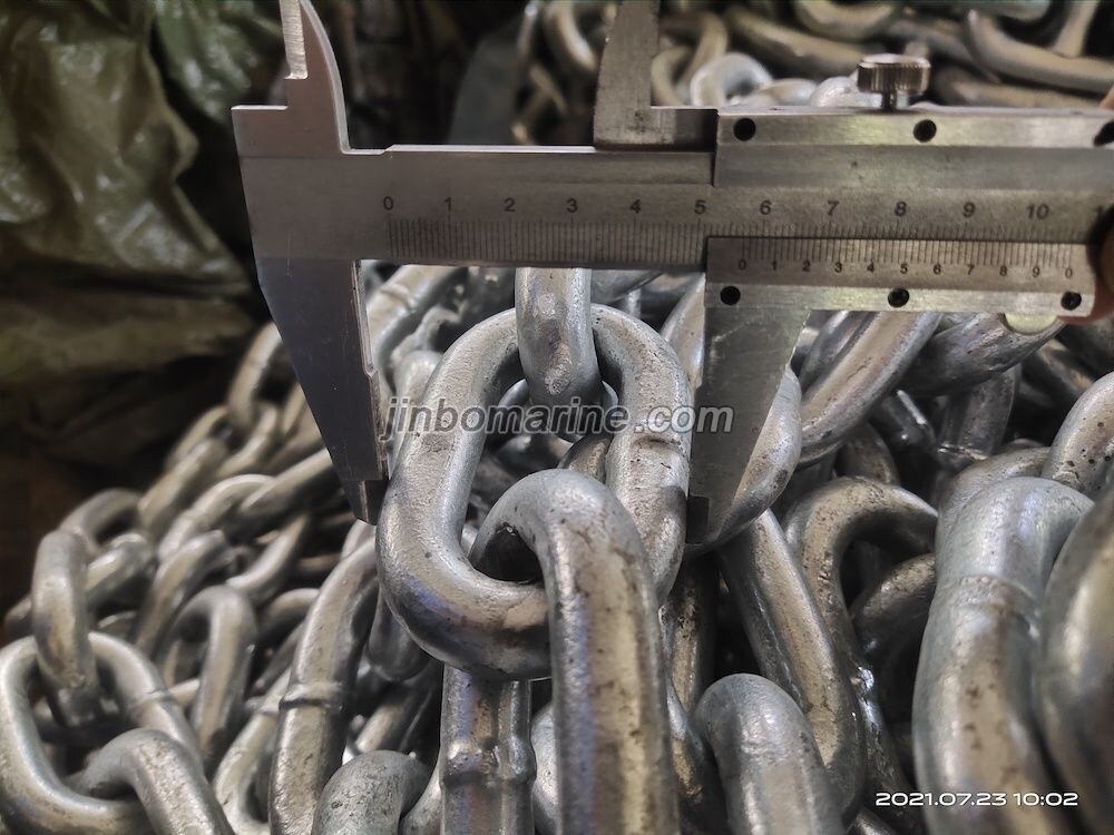 U2 16mm Studless Link Anchor Chain