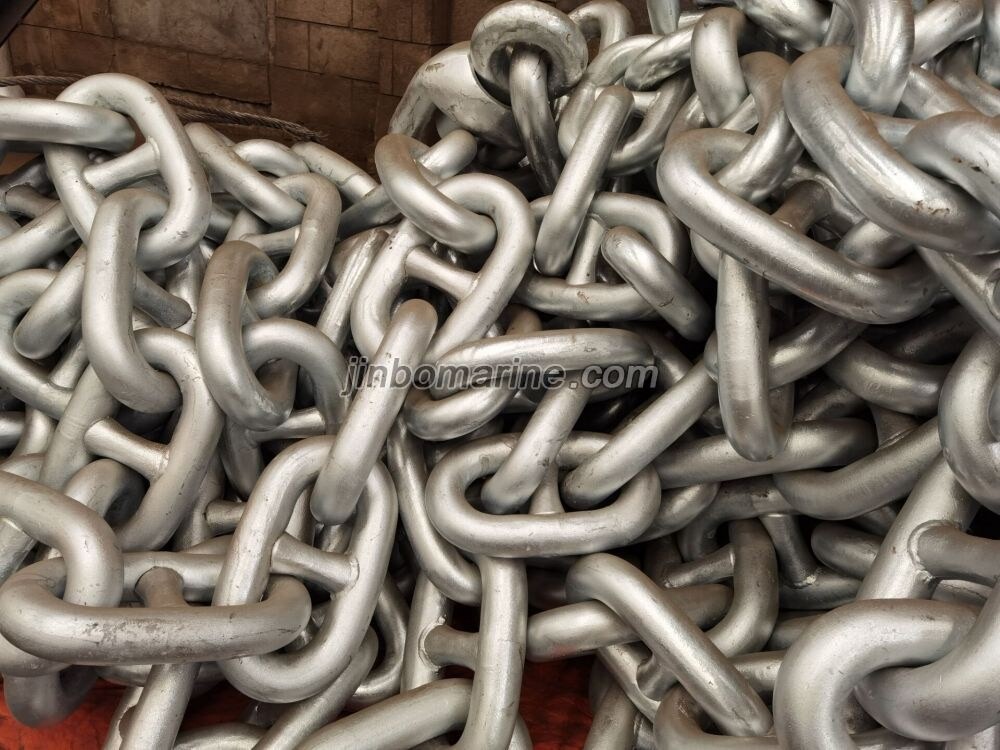 U3 76mm Hot Dip Galvanized Anchor Chain - Image 1