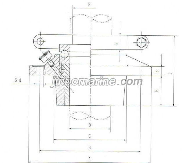 Upper Rudder Carrier CB*3145