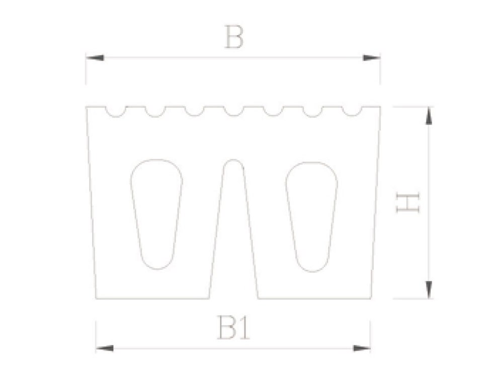 W Type Rubber Fender
