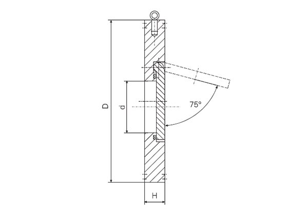 Marine Bronze Wafer Check Valve CB/T3819-1999