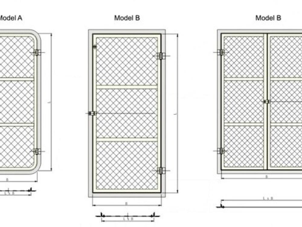 Wire Mesh Door - Image 2