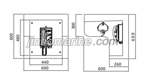 WJ-GYZ Explosion-Proof Batteryless Telephone