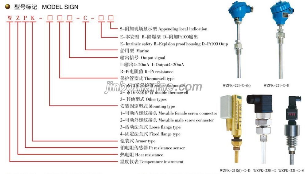 WZPK-23R-C Type Temperature Transmitter