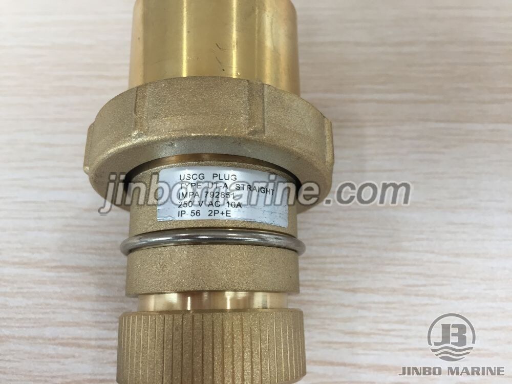 Brass Watertight 3-pins Plug
