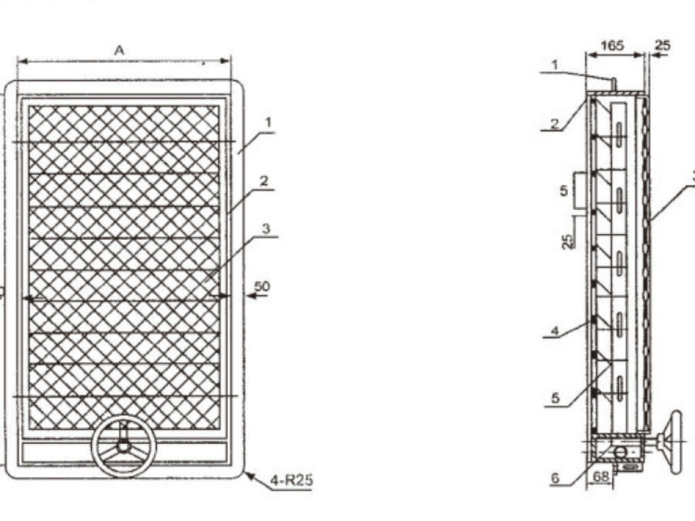 Watertight Louver without Cover - Image 2