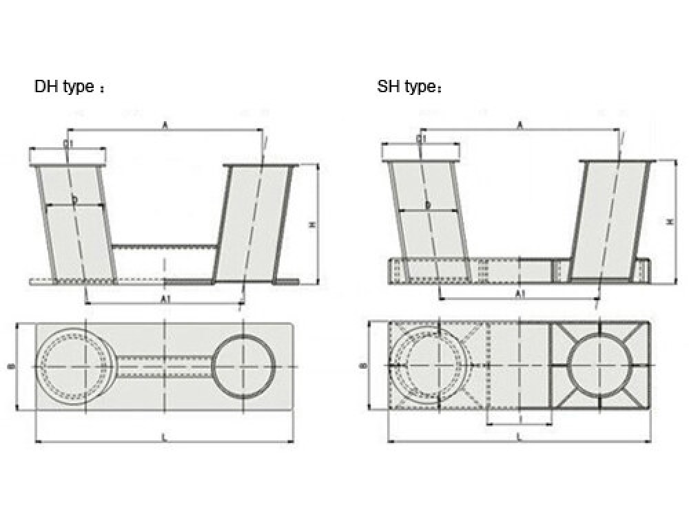 Welded Inclined Bollard GB T556-65 - Image 2