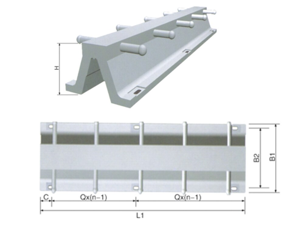 XT Type Ladder Rubber Fender