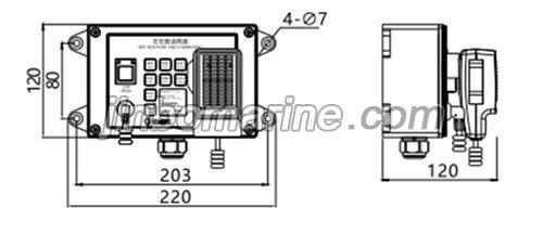 YCG-2/4 Port And Starboard Mic Box