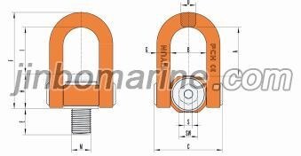 YDSS Swivel Hoist Ring-S