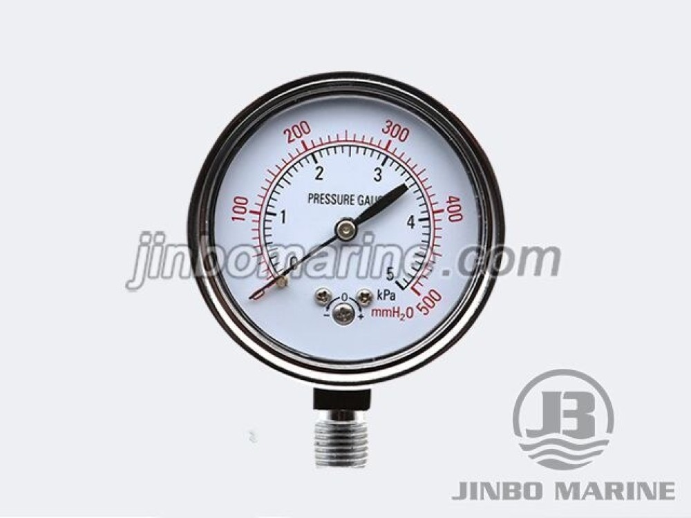 YE-60 Zero Adjustment Capsule Pressure Gauge - Image 1