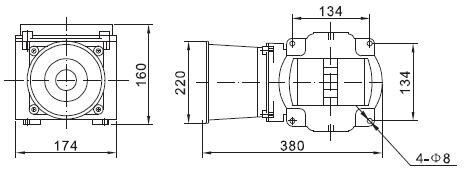 YHC5-EX Explosion-proof Marine Loudspeaker