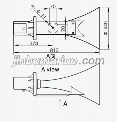 YHC50-1/YHC100-1 Horn Speaker