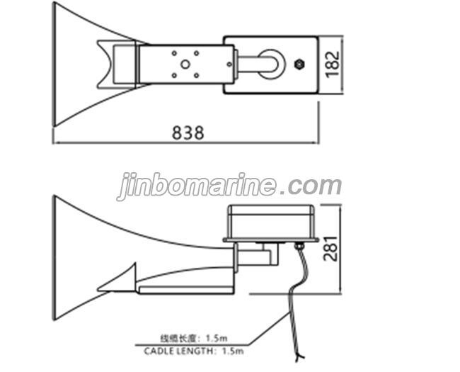 YHC50-1 Horn-type Loudspeaker