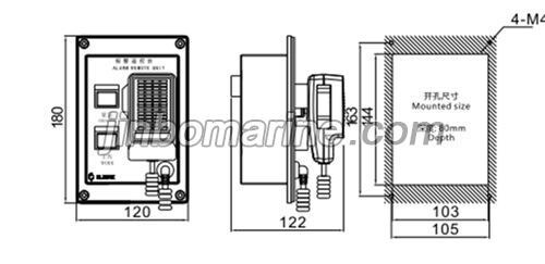 YKQ-2 Wall Mounted Remote Control Station