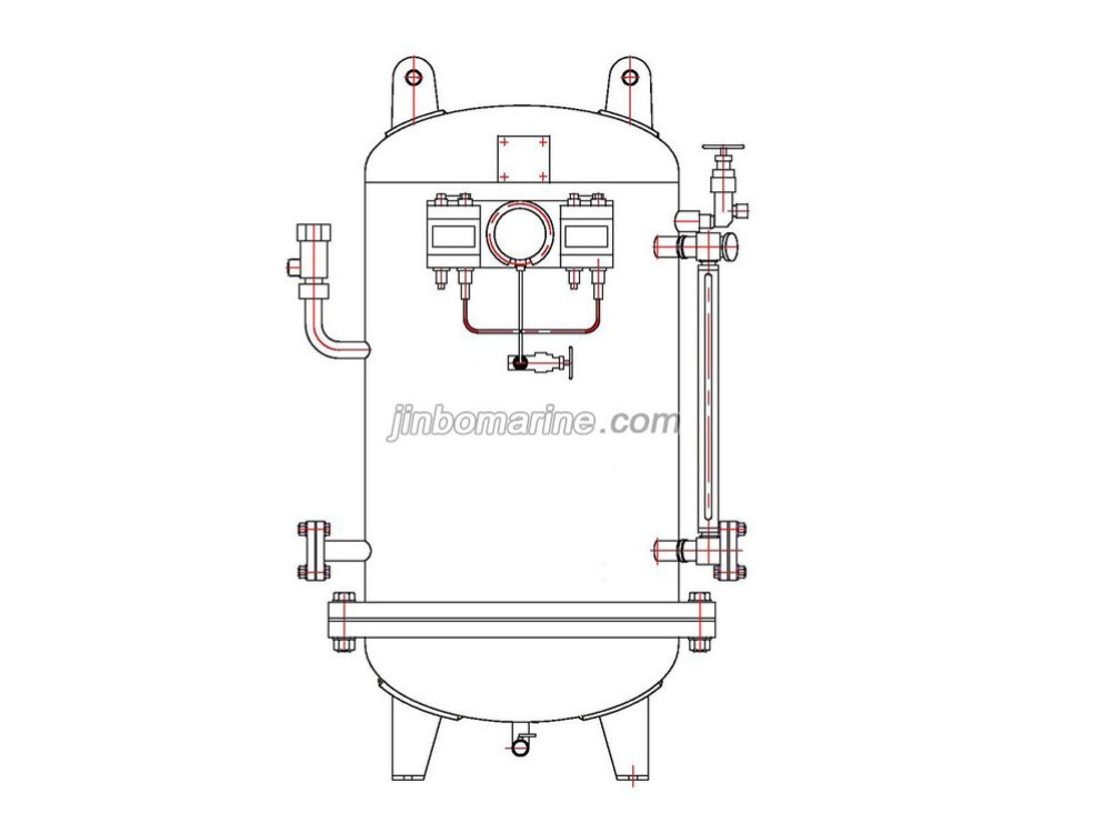 YLG-0.30 Marine Hydrophore Tank - Image 2