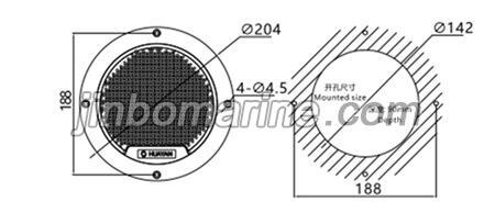 YSX-W Ceiling Type Loudspeaker