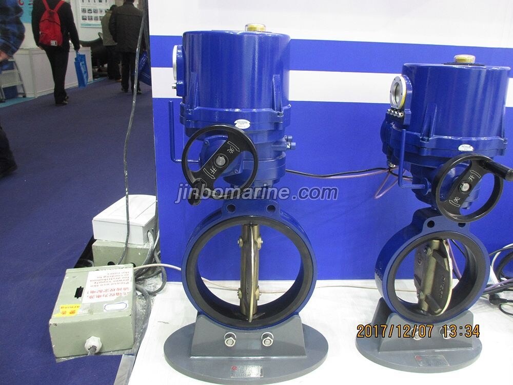 YW-1D Electric Central Wafer Type Butterfuly Valve - Image 1
