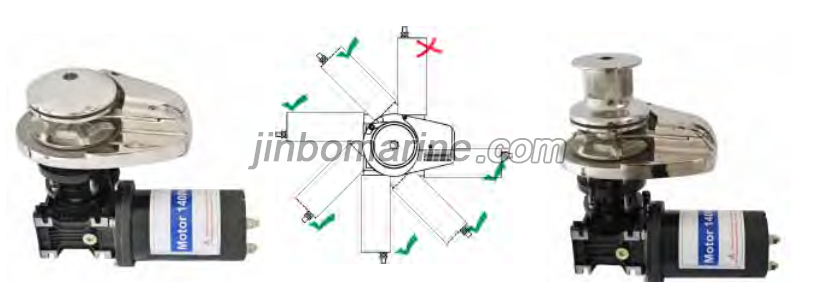 Yatch Vertical Windlass With Mooring Drum