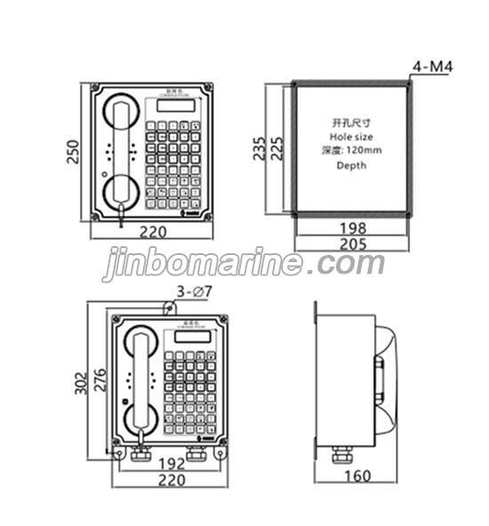 ZHQ-1 ZHG-1 Command Telephone