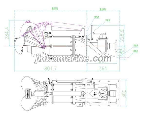 ZLB18 Yacht Dedicated Water Jet Propulsion Pump