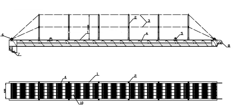 Aluminum Accommodation Gangway Drawing