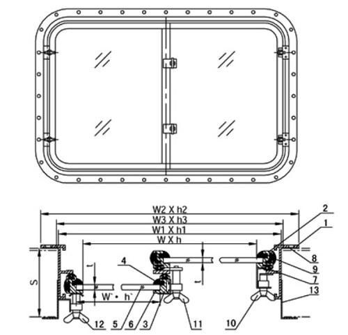Aluminum Sliding Window
