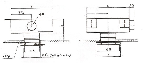 Ceiling Air Diffuser