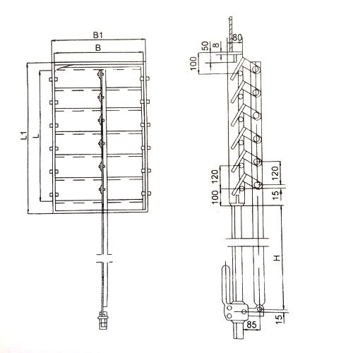 Funnel Closeable Shutter