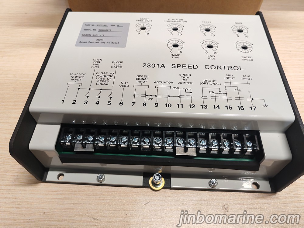 2301A Speed Control Engine Model 3
