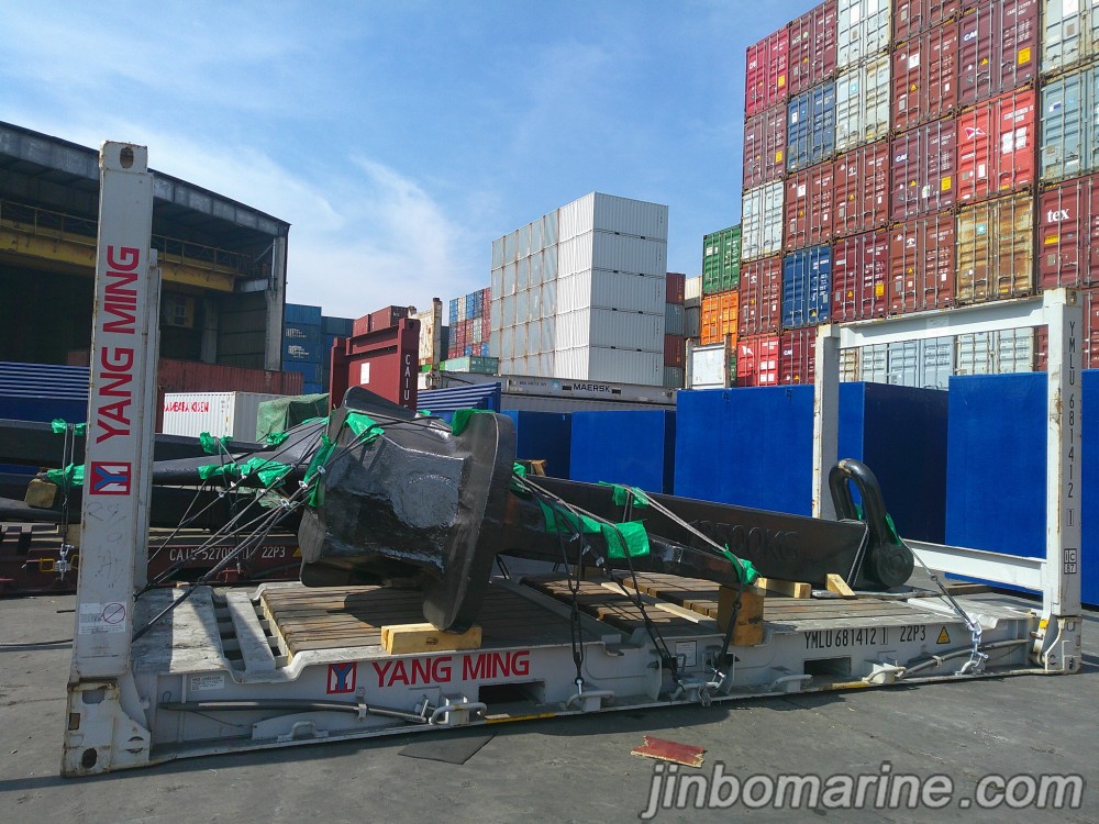 JIS Stockless Anchor 13500KGS project photo 1