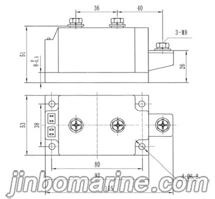 KZQ250A/KZQ300A/KZQ350A Rectifier Module