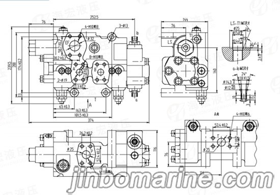 LFB25 Series Priority Variable Pump Control Valve