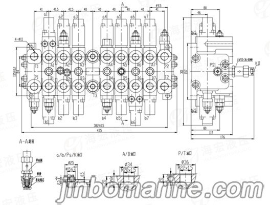 LWF15-00 Multi‑Way Directional Control Valve