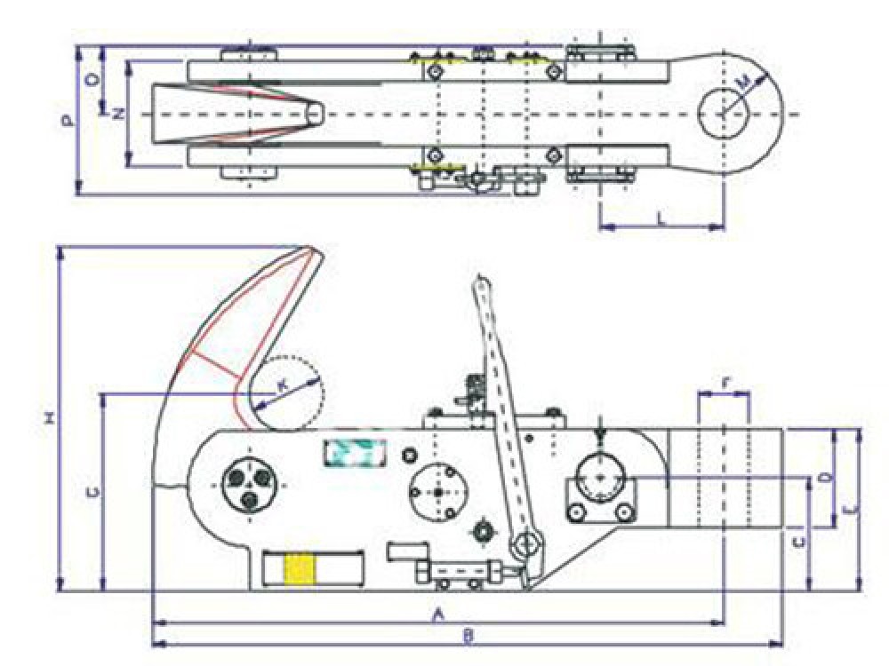 Manual Release Harbour Type Towing Hook - Image 1