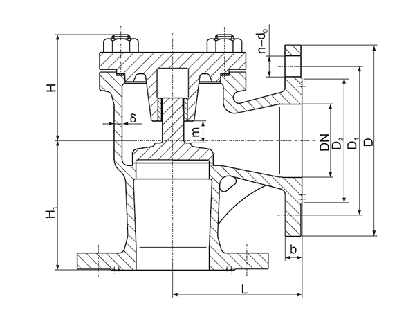 Marine Bronze Angle Lift Check Valve GB/T589-93 Type B/BS