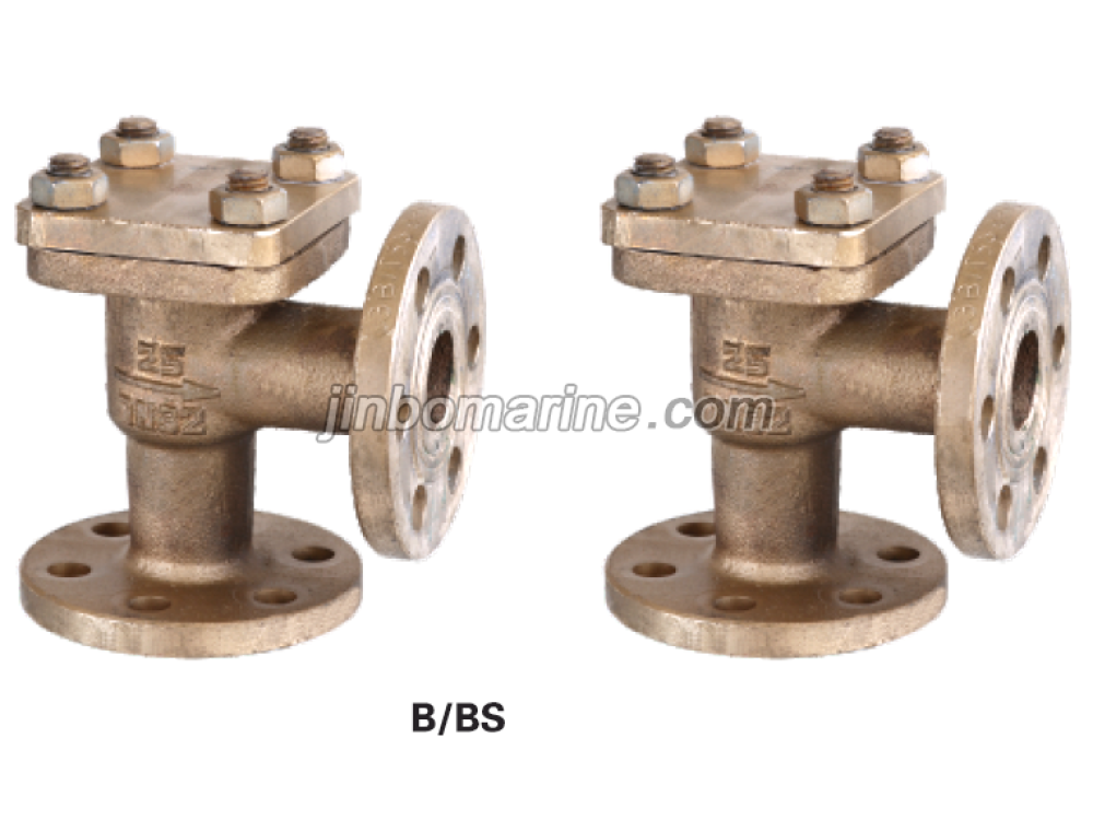 Marine Bronze Angle Lift Check Valve GB/T589-93 Type B/BS - Image 1