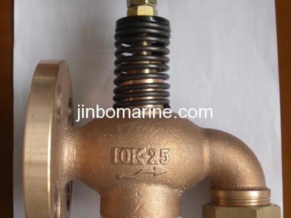 Marine Bronze Fuel oil Tank Self-Closing Drain Valve JIS F7398 U type - Image 2