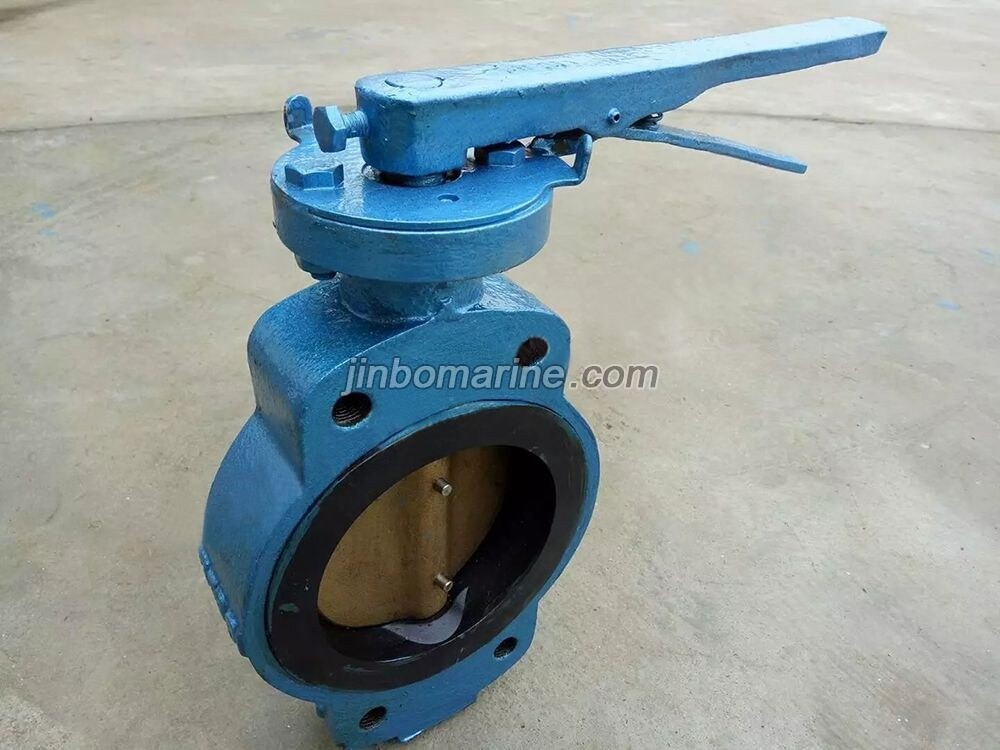 Marine Center Pivoted Hand Manual Wafer Butterfly Valve