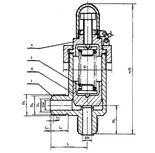 Marine Male Thread Bronze Angle Liquid Safety Valve CB907-94