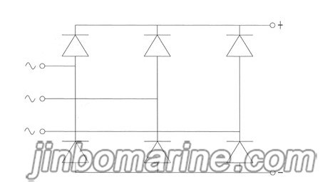 MDS60A Three‑Phase Bridge Rectifier Module