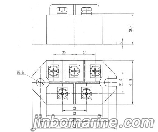 MDS75A(F) / MDS100A(F) Three‑Phase Bridge Rectifier Module